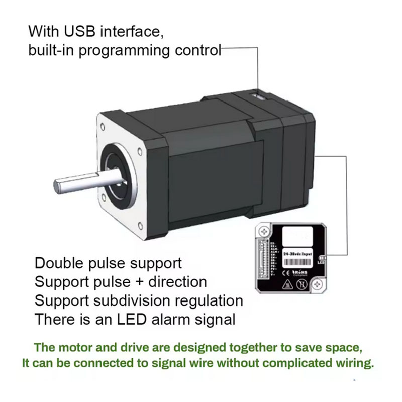 Moteur pas à pas en boucle fer - Closed Loop Stepper Motor Nema 17 avis et prix