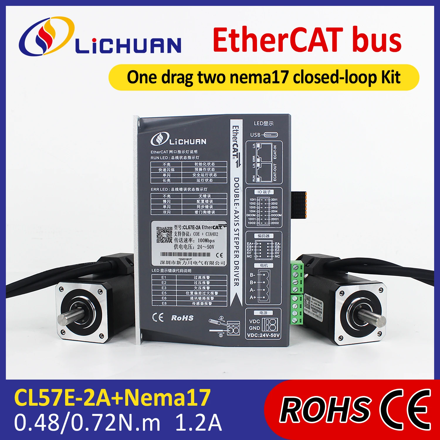 Contrôleur de moteur pas à pas - Closed Loop Stepper Motor Nema 17 avis et prix